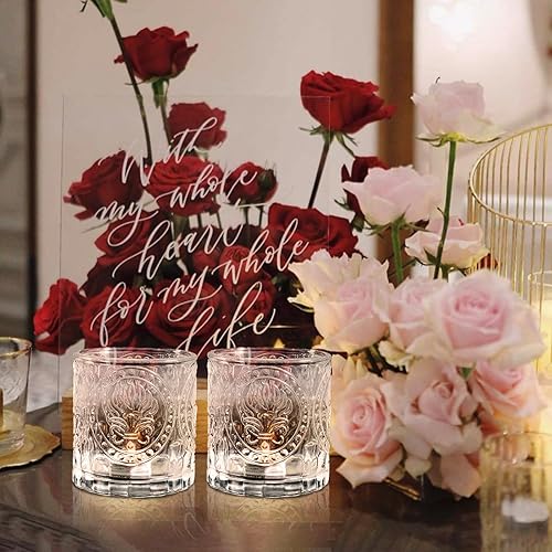 Miniatura 6 de ICEKOOQIU 12 portavelas votivas, portavelas de cristal transparente a granel, baby shower, fiesta de cumpleaños, boda, vacaciones y decoración del