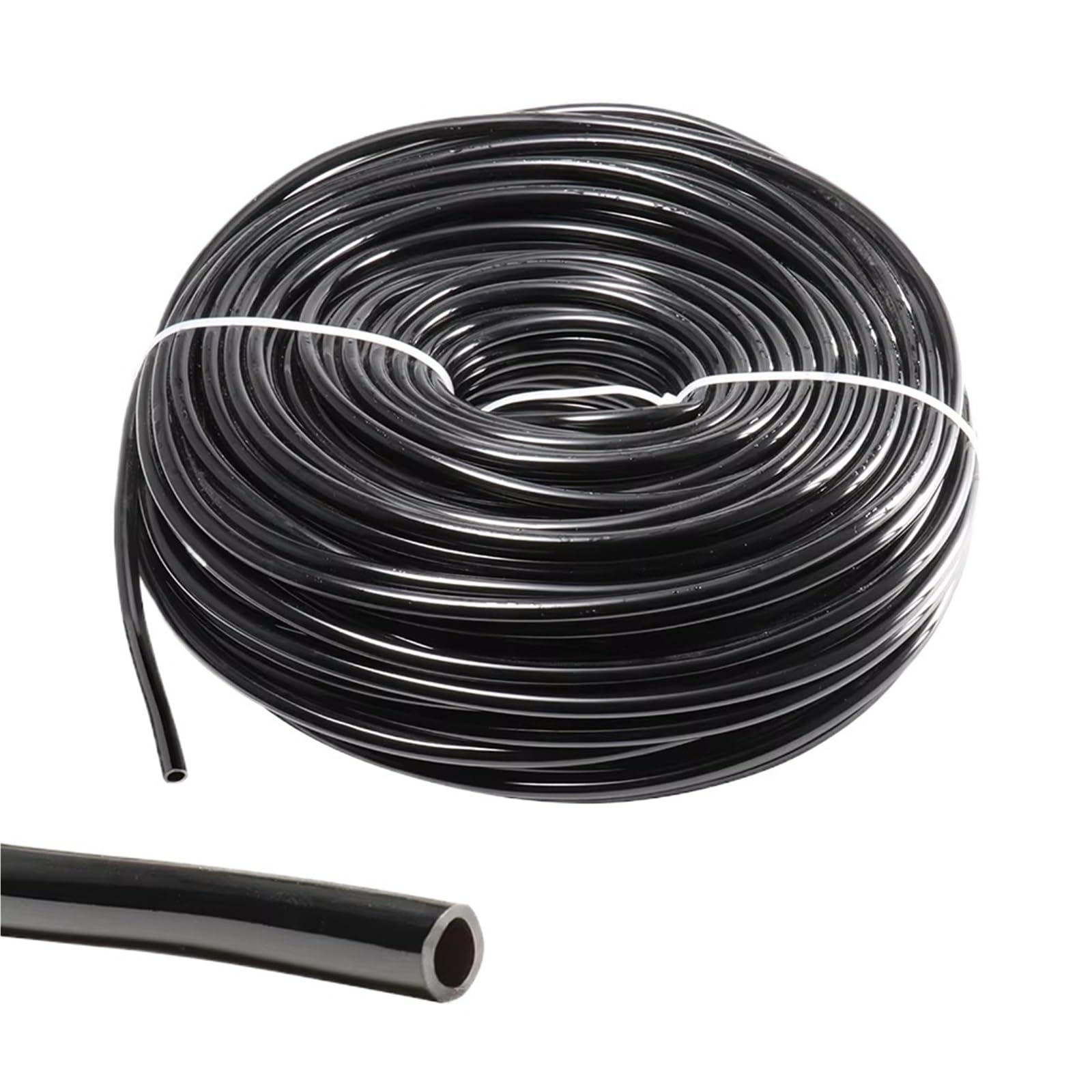 Nhestygbt 60M 4/7Mm Pvc Micro Irrigation Hose 1/4'' Drip Irrigation Tubing System