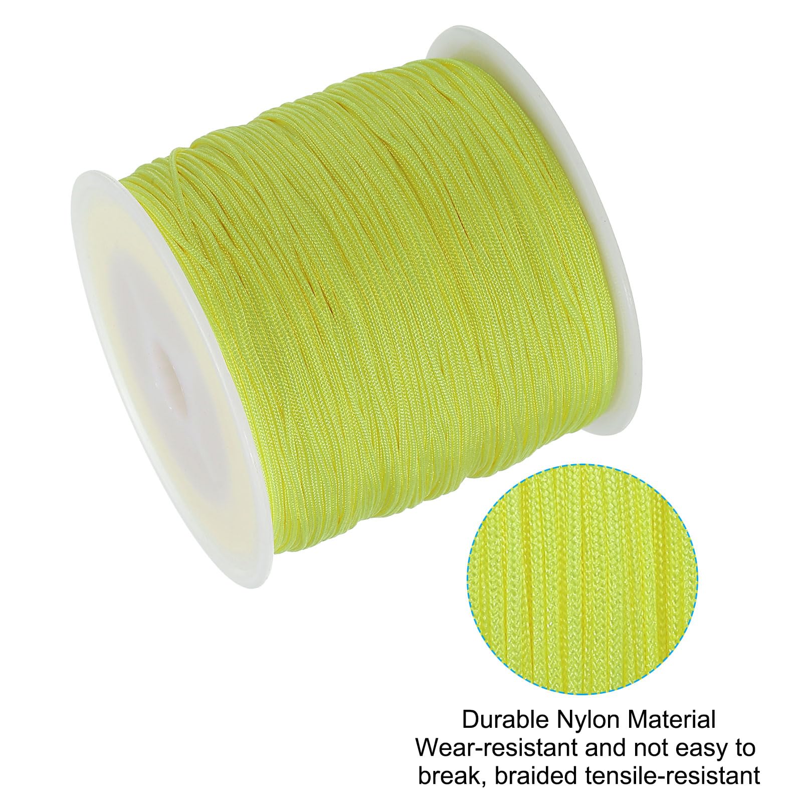 PATIKIL 0.8mm x 109 Yard Nylon Satin Cord - Image 4