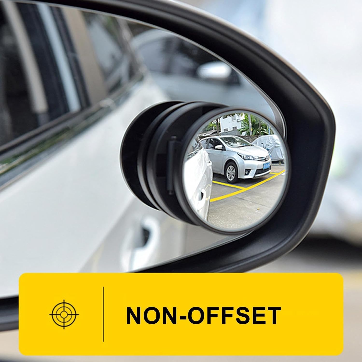 Reversing Mirror - Car Mirror, 360 Degree Adjustable Car Mirrors For Rear View, Improved Traffic Safety | Wide Angle View Auxiliary Mirrors For Vehicles, Trucks, Suvs, Rvs