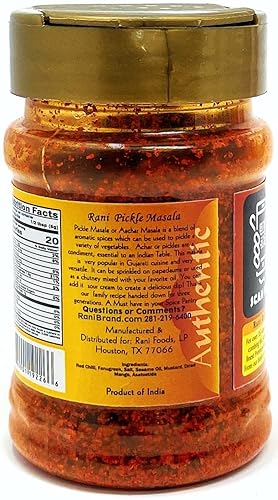 Vista 27 de Rani Pickle (Achar) Masala Mezcla de especias indias 14 oz (400 g) ~ Todo natural Vegano Apto para gluten Sin OMG Sin colores Origen indio