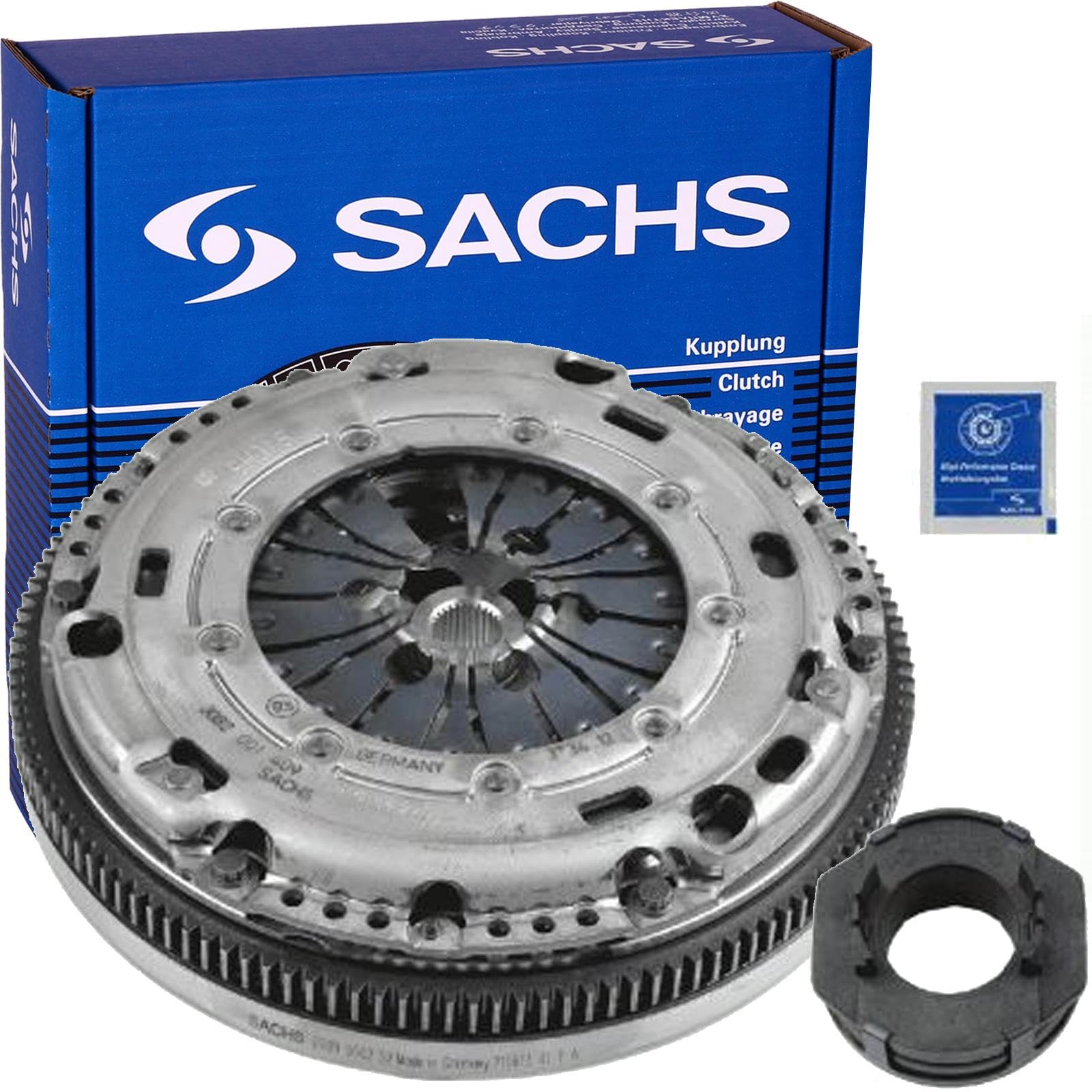 SACHS 2290 601 074 Kompletny zestaw sprzęgła z dociskiem sprzęgła z dwumasowym kołem zamachowym ze śrubami koła zamachowego ze śrubami płyty dociskowej z tarczą sprzęgła z łożyskiem oporowym