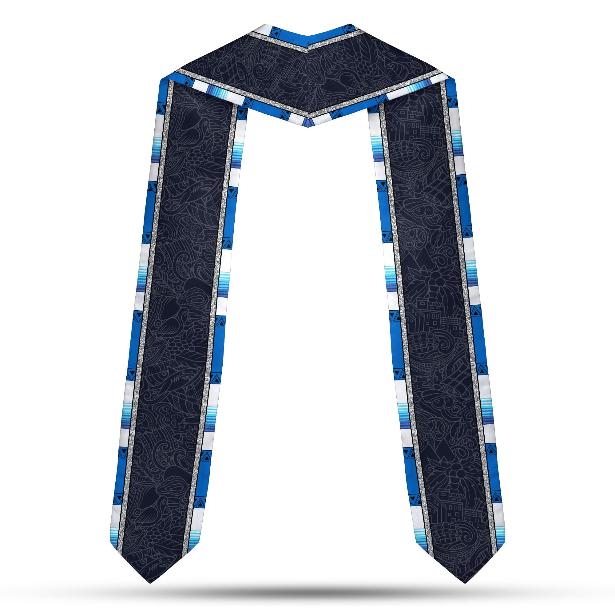 MonkeyVan Personalized Nicaragua Graduation Stole,Custom Nicaraguan Flag Graduation Sash,Nicaragua Stole Class of 2025 Sash S9