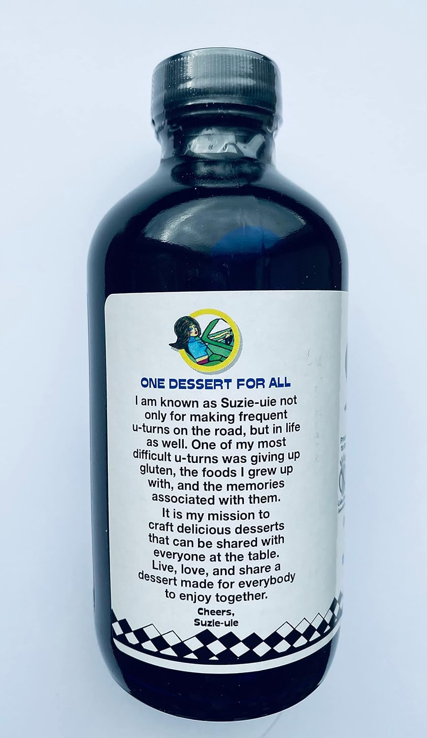 Suzie-Uie Gluten Free Pure Madagascar Vanilla Extract (8 oz.)