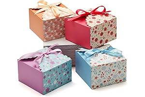 Square Floral Gift Boxes, Treasured Keepsake Gifts for All Occasions