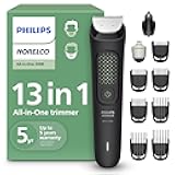 Philips Norelco All-in-One 3000 Series 13 in 1 Trimmer for Men, Beard Trimmer & Head Hair Clipper, Full Metal Self-Sharpening Blades & 8 Length Settings, MG3939/50