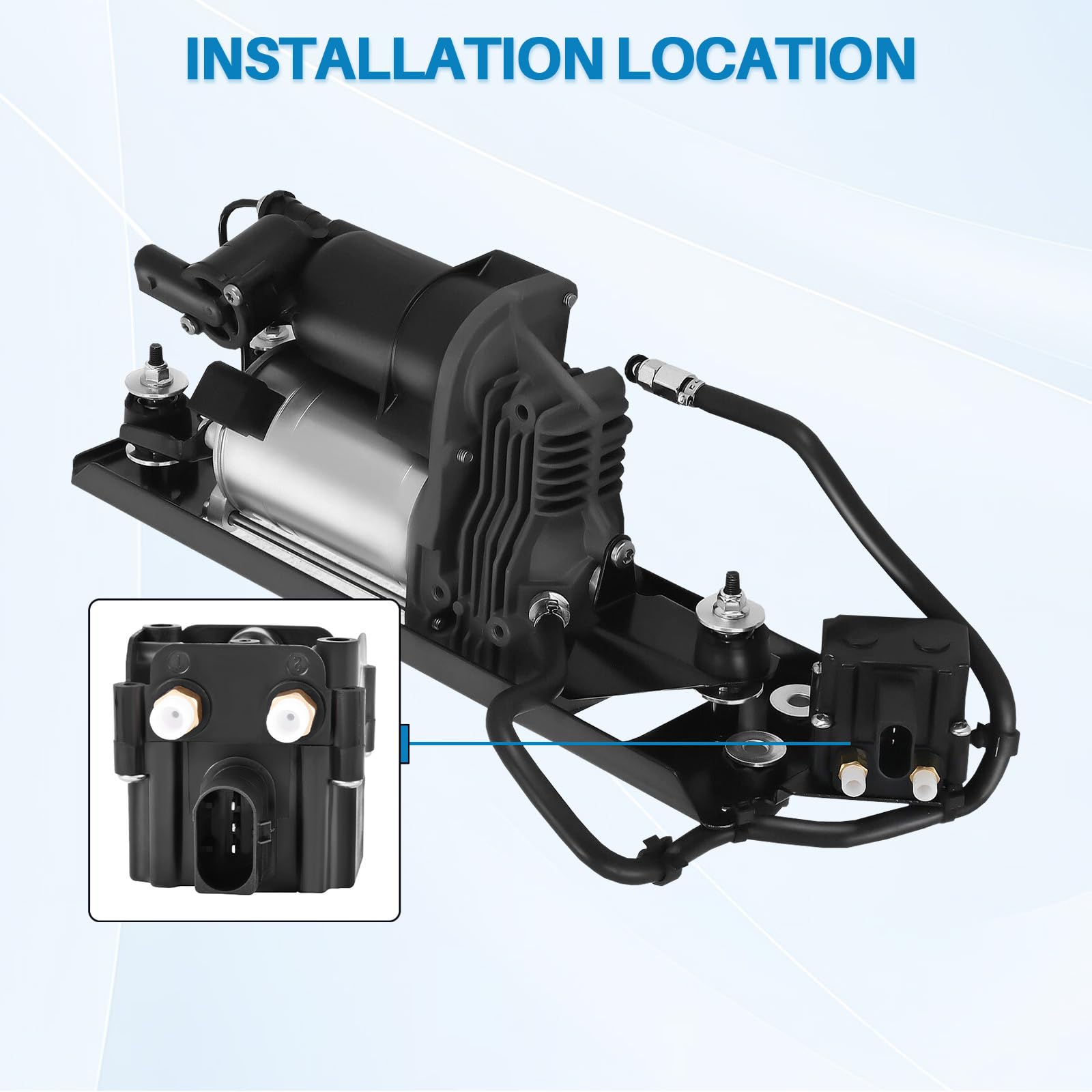 Frankberg Compresor de suspensión neumática Compatible con Serie 5 Touring F11 Serie 5 Touring E61 X5 E70 X6 E71 E72 Serie 5 Gran Turismo F07 Replace# 37206789937 Frankberg Compresor de suspensión neumática Compatible con Serie 5 Touring F11 Serie 5 Touring E61 X5 E70 X6 E71 E72 Serie 5 Gran Turismo F07 Replace# 37206789937