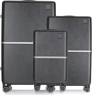 Rare Tony 3Pc Set Dark Grey Hard Trolley Bag Polycarbonate Antiscratch Travel Suitcase with 8 Silent Wheels and a Sturdy T... Price In India