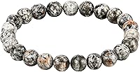 Vista 312 de Amazing Gemstone Pulsera de cristal para mujeres y hombres, pulsera de cristal curativo de protección, pulsera elástica con cuentas de piedras