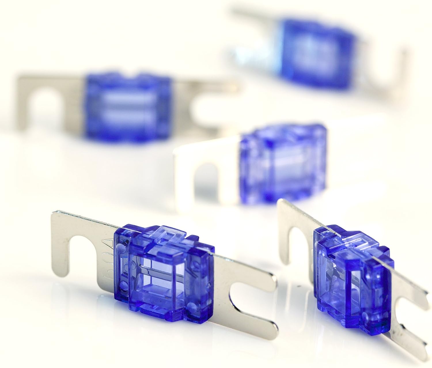 5 PACK 60 AMP MINI ANL FUSE FUSES NICKEL PLATED AFS