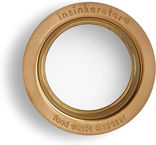 Miniatura 2 de INSINKERATOR Brida de fregadero de cocina para triturador de basura INSINKERATOR, FLG-BB, bronce cepillado