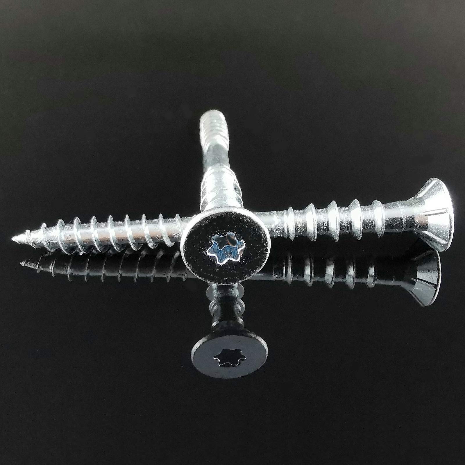 Profi Justierschrauben 6 mm Durchmesser Abstandsschrauben Distanzschrauben verz TX 25 (500, 6 x 80 mm)