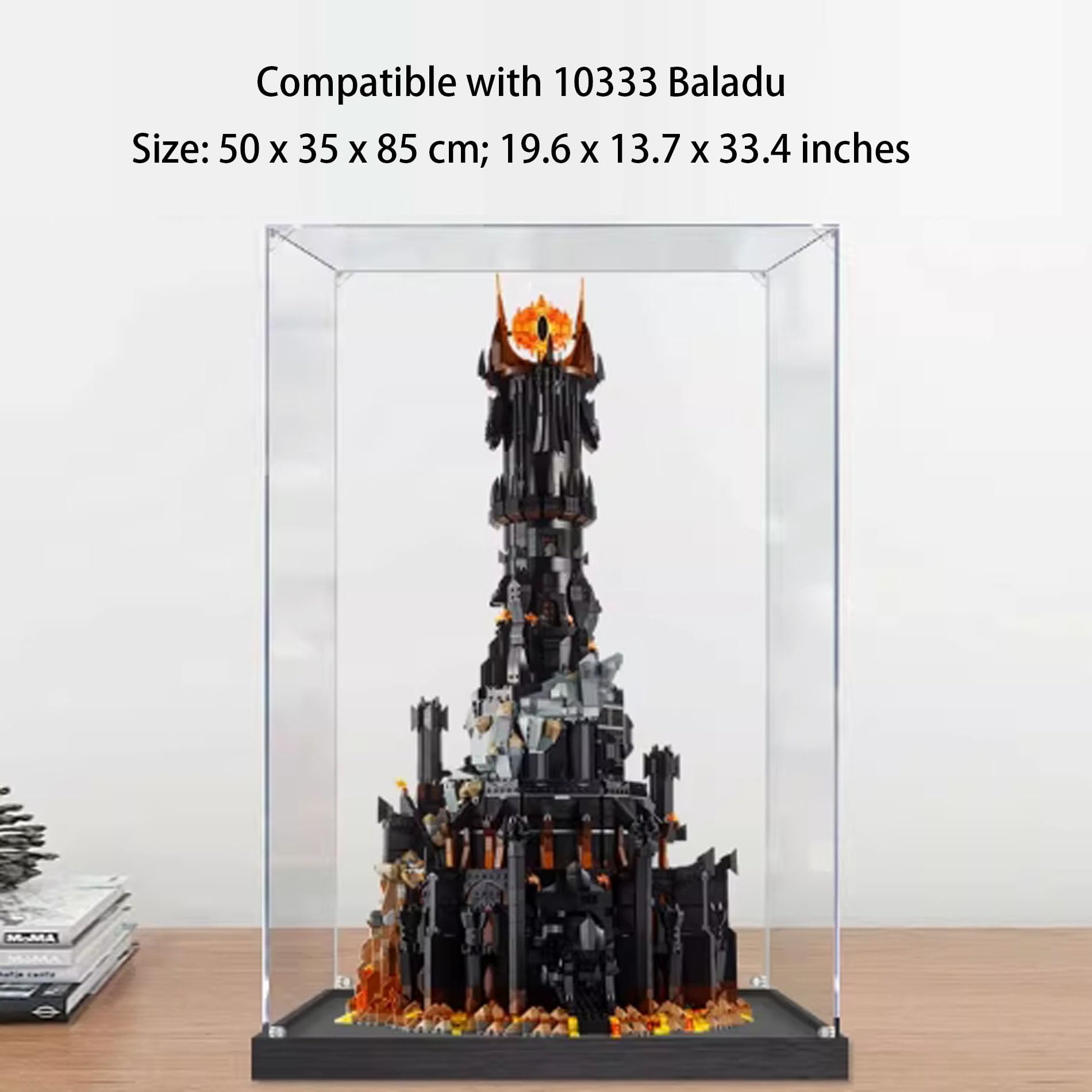 Amazon.co.jp: レゴ10333 バラドゥモデル用アクリルディスプレイケース