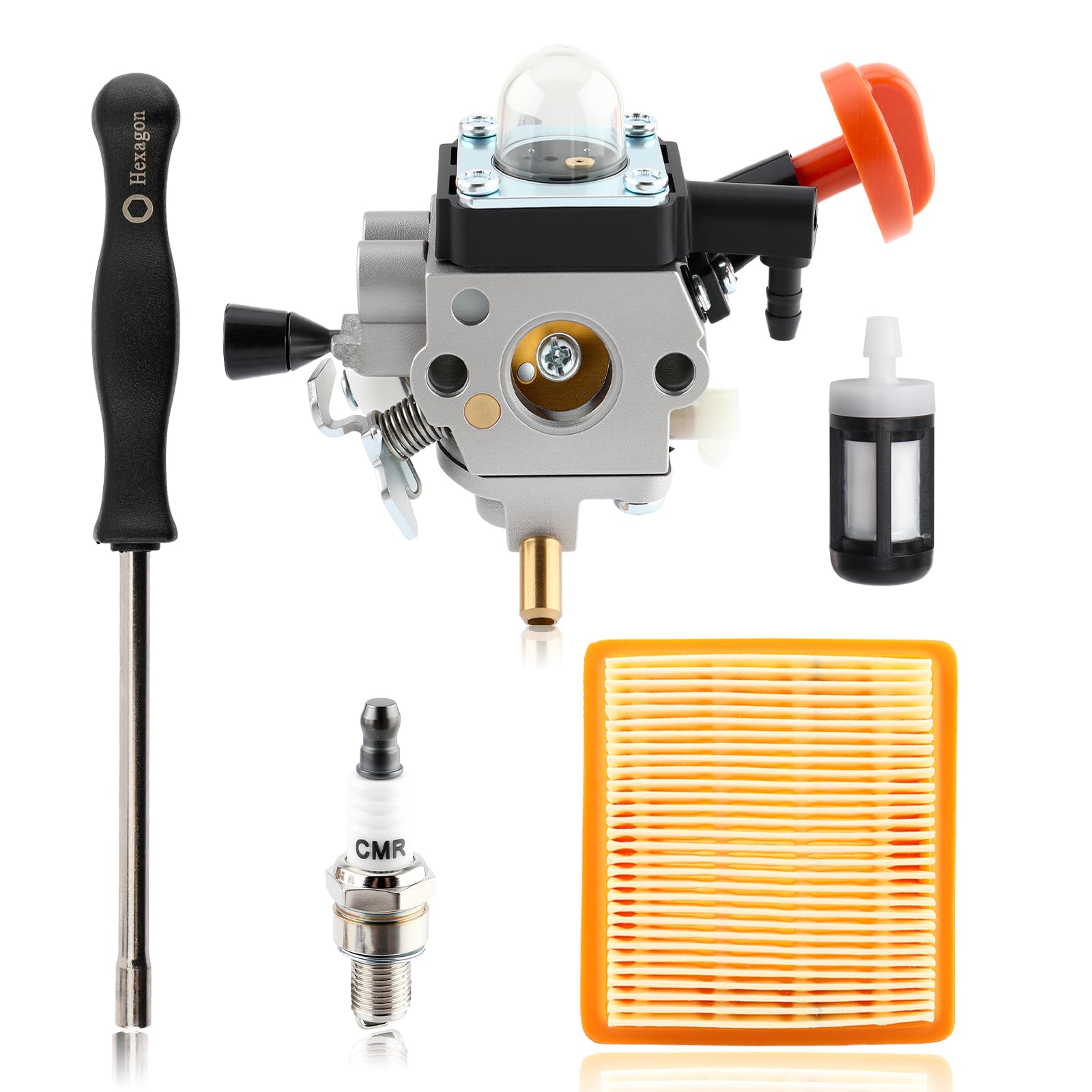 ②スタンド チャーチスト Amazon.com: MOTOALL New Carburetor Replace for STIHL FS91 FS111