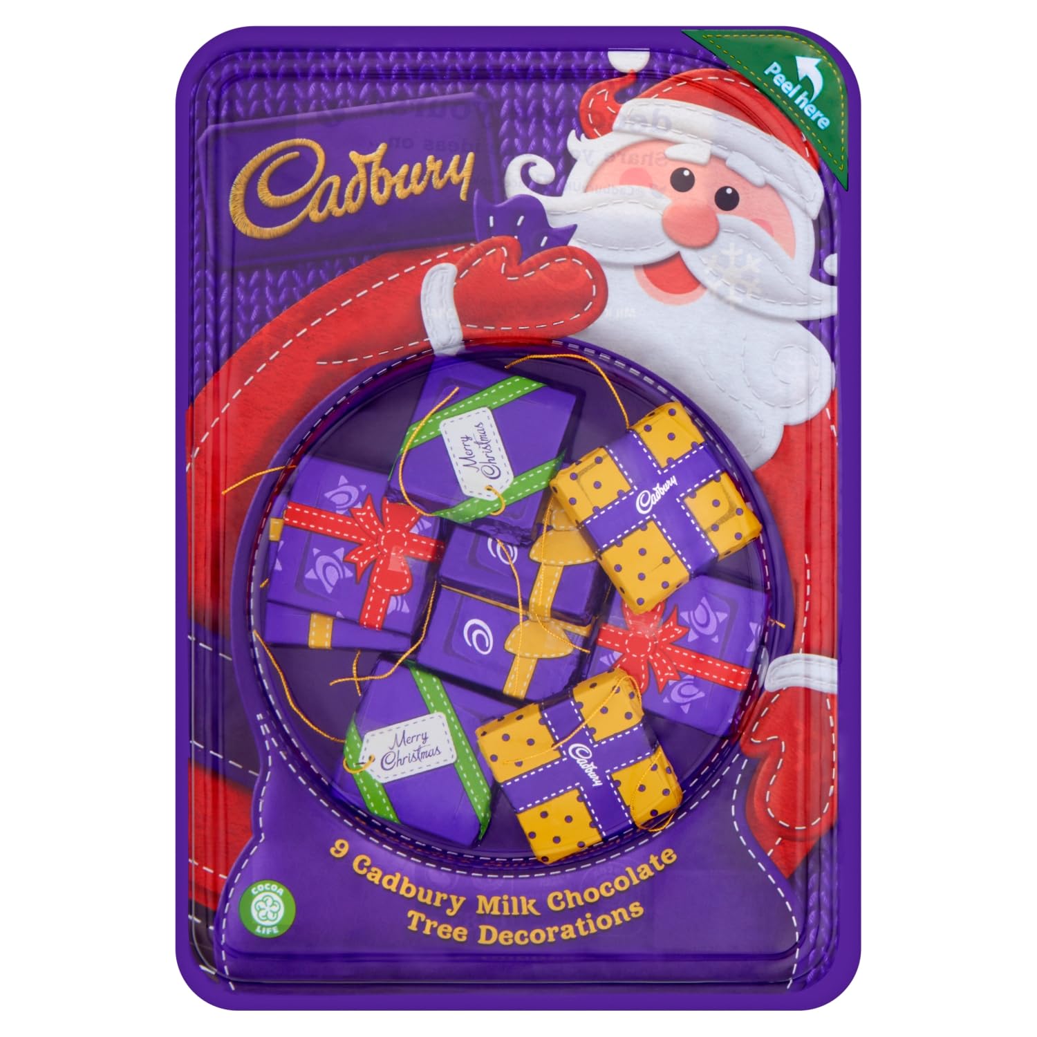 Cadbury Tree Decorations Milk Chocolate, 83g : Amazon.co.uk: Grocery