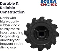 Vista 29 de Scuba Choice Scuba Diving Tank Valve Knob - Round