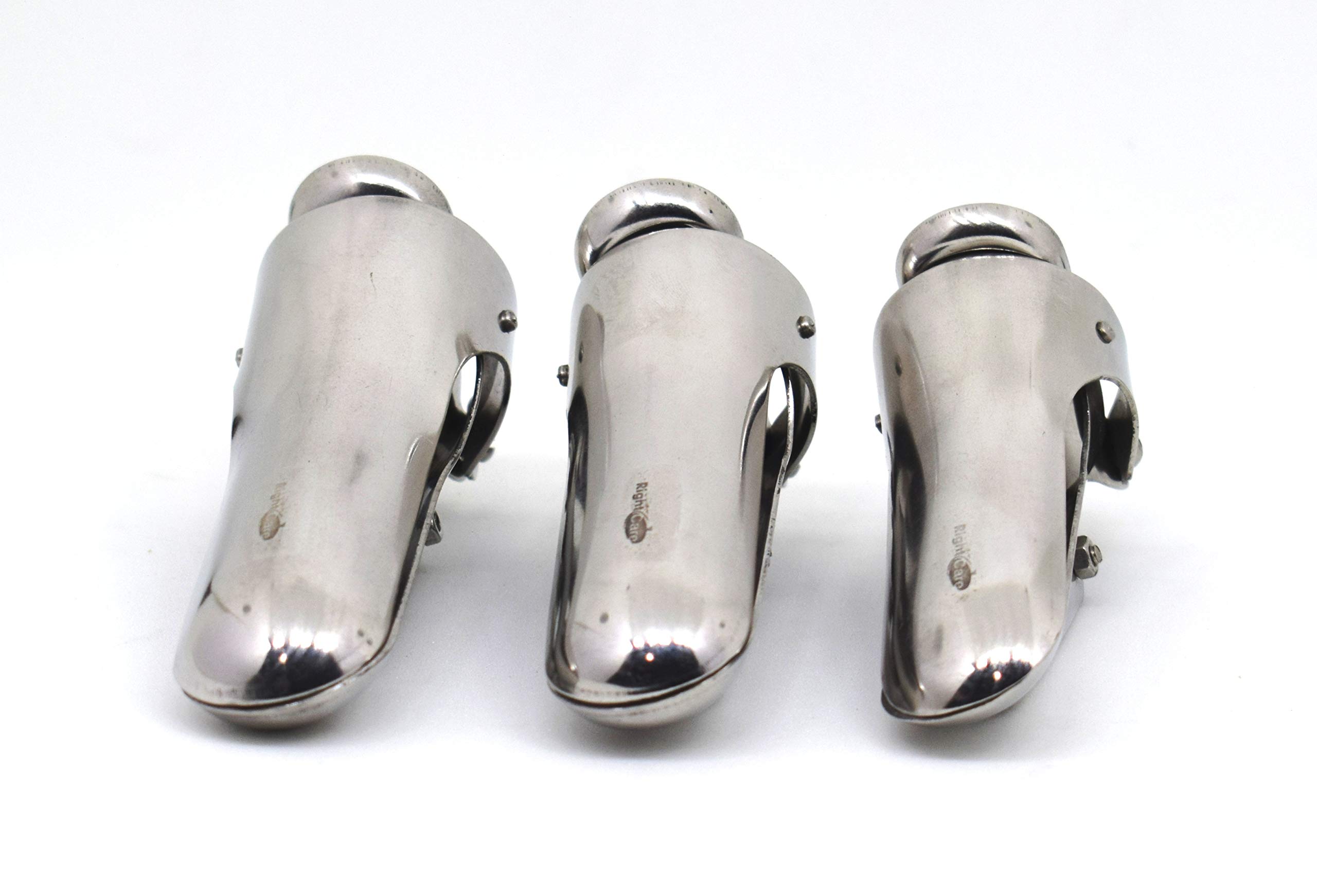 - Rightcare Stainless Steel Cusco Vaginal Speculum set of 3(Small, Medium & Large)