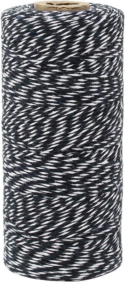 Just Artifacts ECO Bakers Twine 240-Yards 4Ply (Striped Midnight Navy)