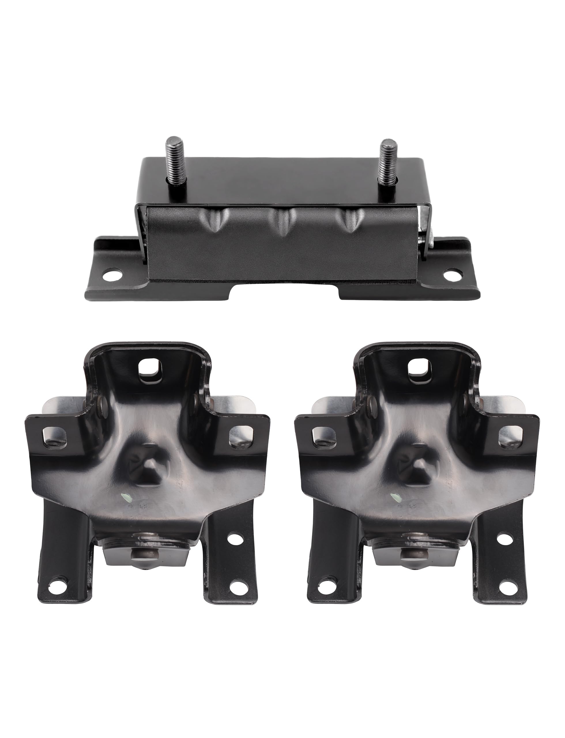 Set of 3, Engine Motor Mounts and Trans Mount Compatible with 99-06 Silverado Tahoe Sierra 1500 V8 5.3L 6.0L, Replace OE A2909 A2909 A2638