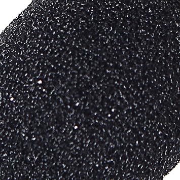 15 Pack Foam Microphone Windscreen, Lapel Headset Microphone Sponge Mini Foam Cover Shield Protection for Variety of Headset (Black)