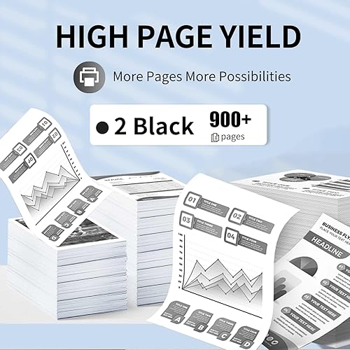 Miniatura 3 de 245xl - Cartucho de tinta de repuesto para Canon 245 PG-245 243 PG-243 compatible con impresora Canon MG2525 MG2420 MG2920 MG3020 mx490 MX492 TR4520