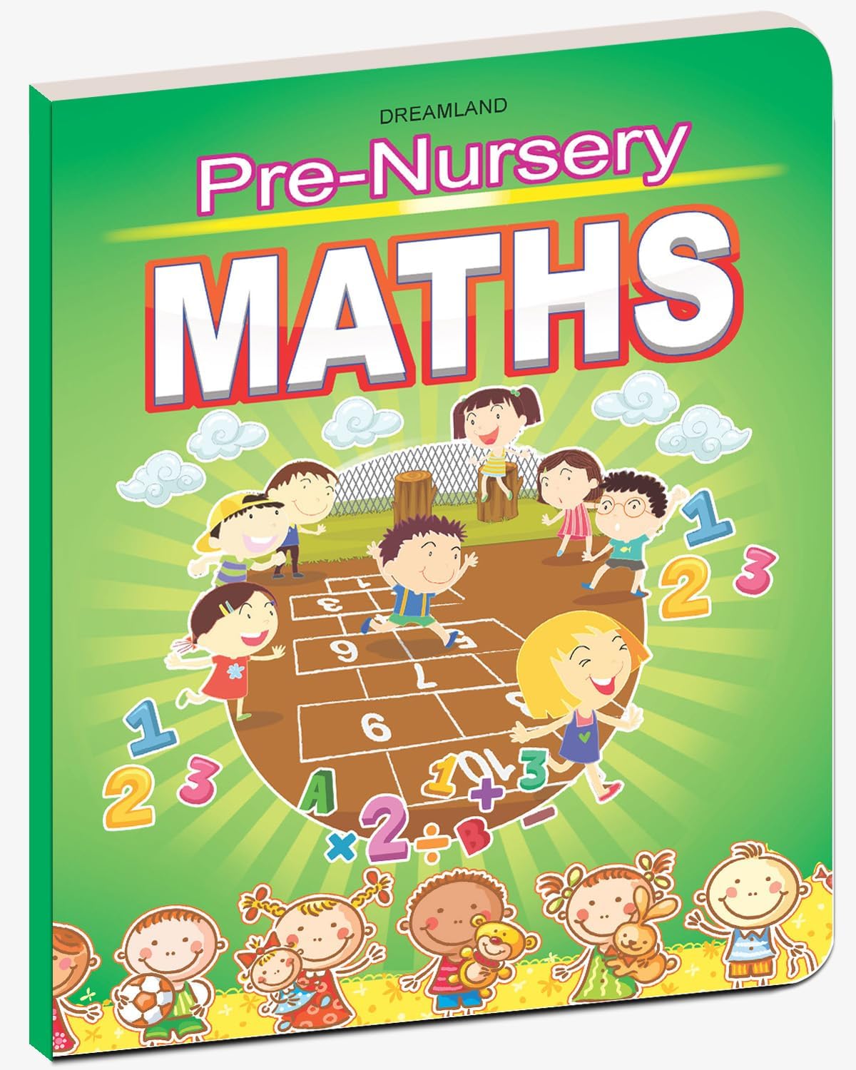 Pre-Nursery Maths Learning Book for Kids Ages 2–5 Years | Preschool Activity Workbook with Colourful Exercises for Counting, Number Recognition & Early Math Skills