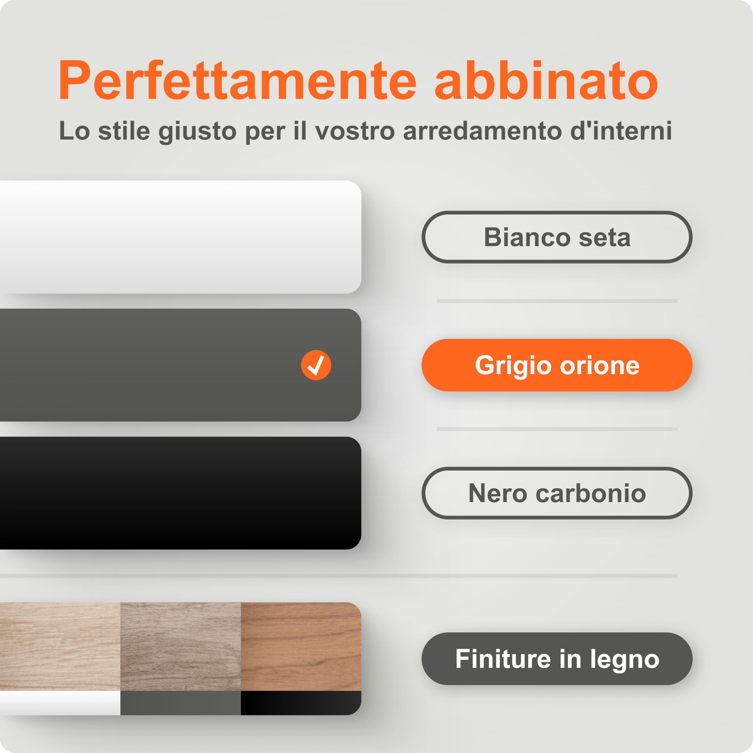 Blum AMBIA-LINE organizer cassetto in acciaio verniciato a polvere | ideale per cucina, bagno e zona giorno | espandibile modularmente | 27 × 24 × 11 cm | con piastra magnetica | Grigio Orion