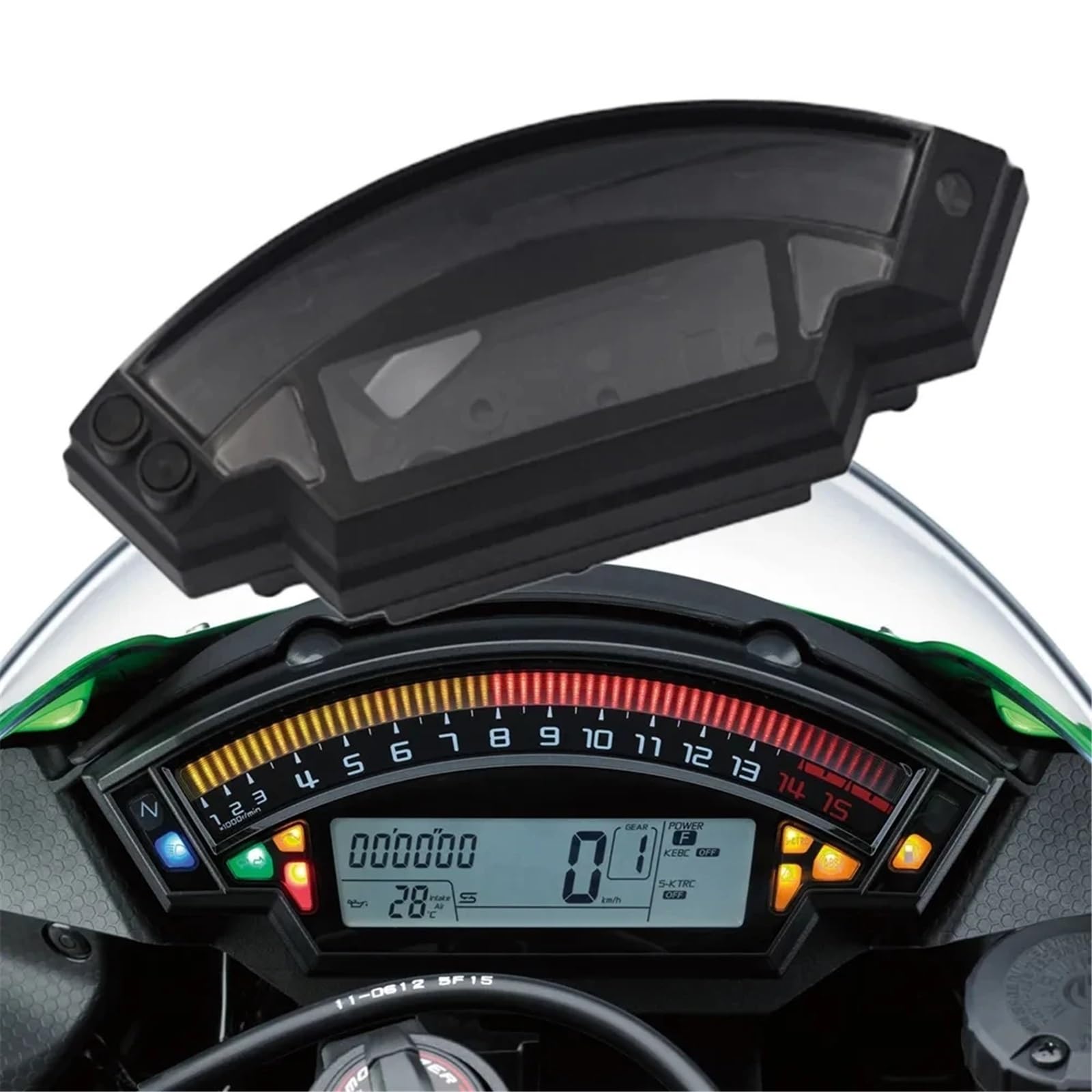 バイク計器カバー For ZX10R 2011 2012 2013 2014 2015 オートバイ