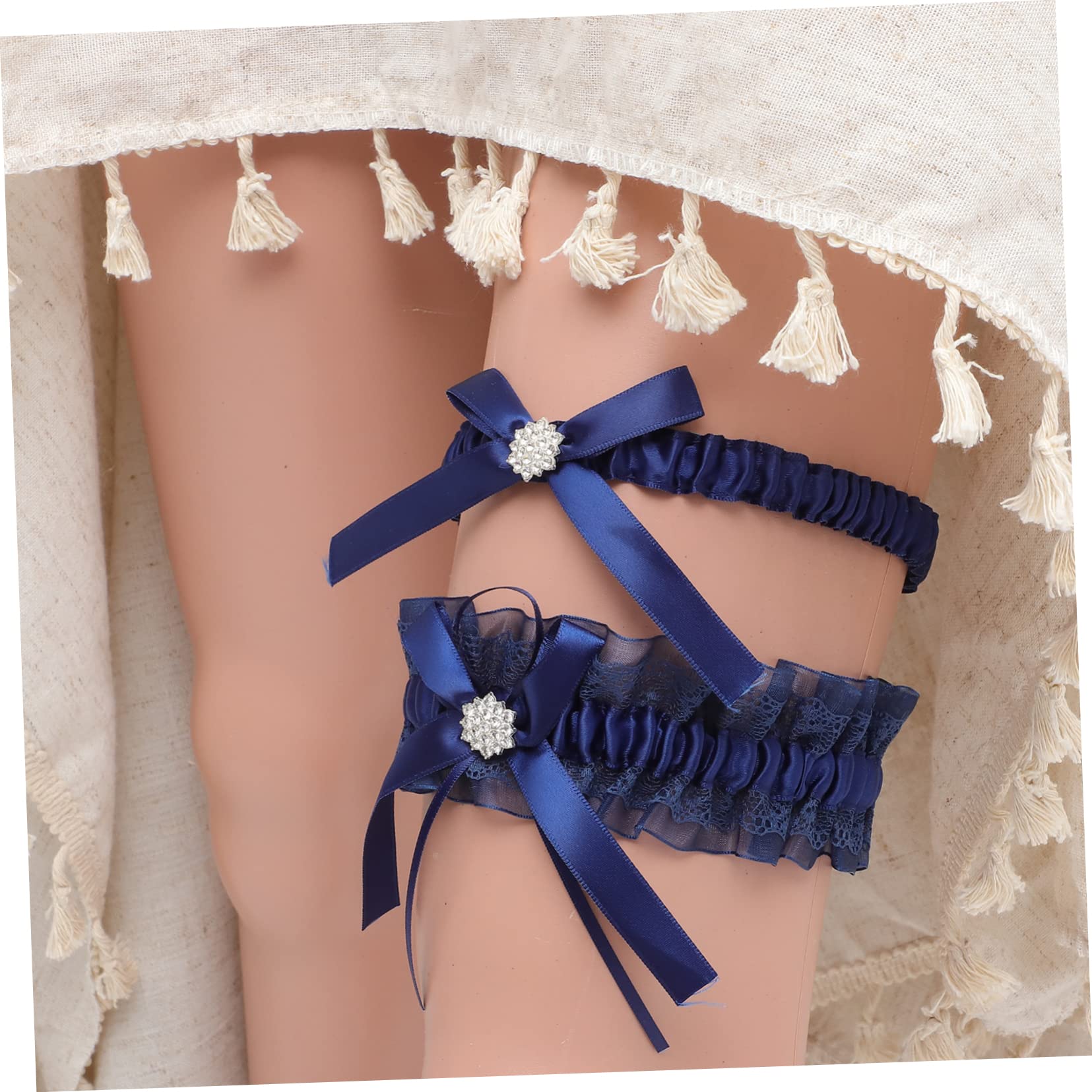 Abaodam 10pièces Garter Dentelle Pour Mariage De Jarretières Élégantes Pour Femmes Accessoire De Légèreté Confort Décoration De Jambe Idéale Pour Mariée Et Invités