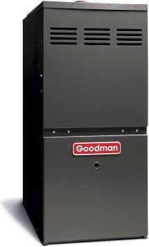 Goodman 80% AFUE Two Stage Upflow/Horizontal multi-speed 80k BTU Natural Gas furnace 17.5 wide GR9T800803BN