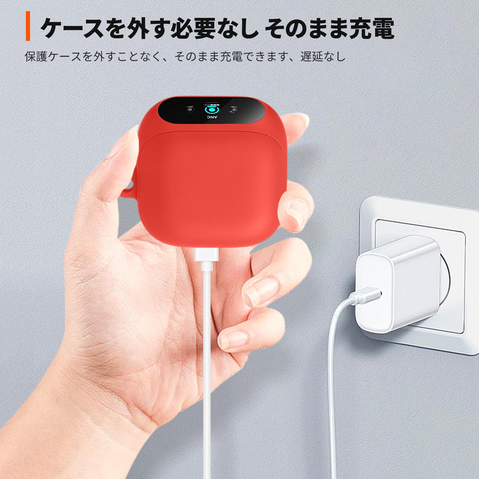 Amazon | For Anker Soundcore Liberty 5 Pro ケース +4枚フィルム