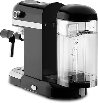 Palermo Cafetera Espresso y Capuccino, 20 Bares, 1350W, Panel Táctil, Vaporizador Orientable, Sistema Thermoblack, Depósito 1.4 l, Apagado automático3