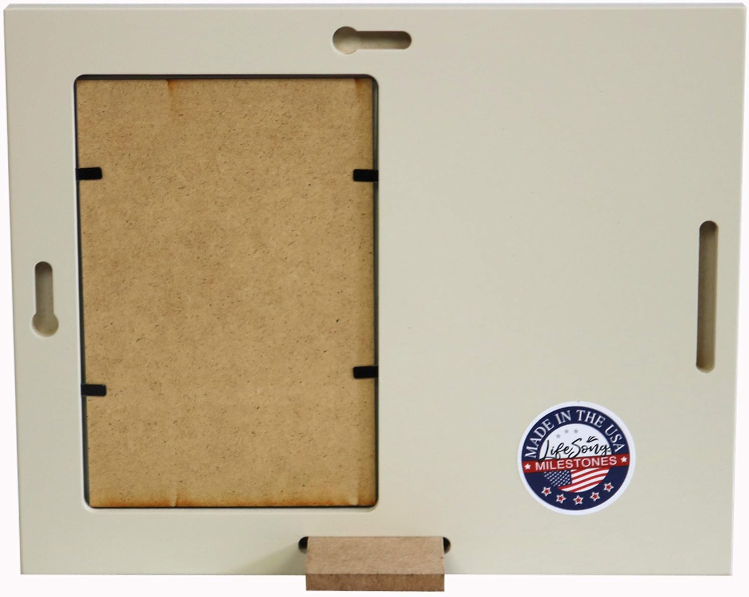 LifeSong Milestones The Broken Chain Ivory Picture Frame and Acrylic Sign Candle Holder