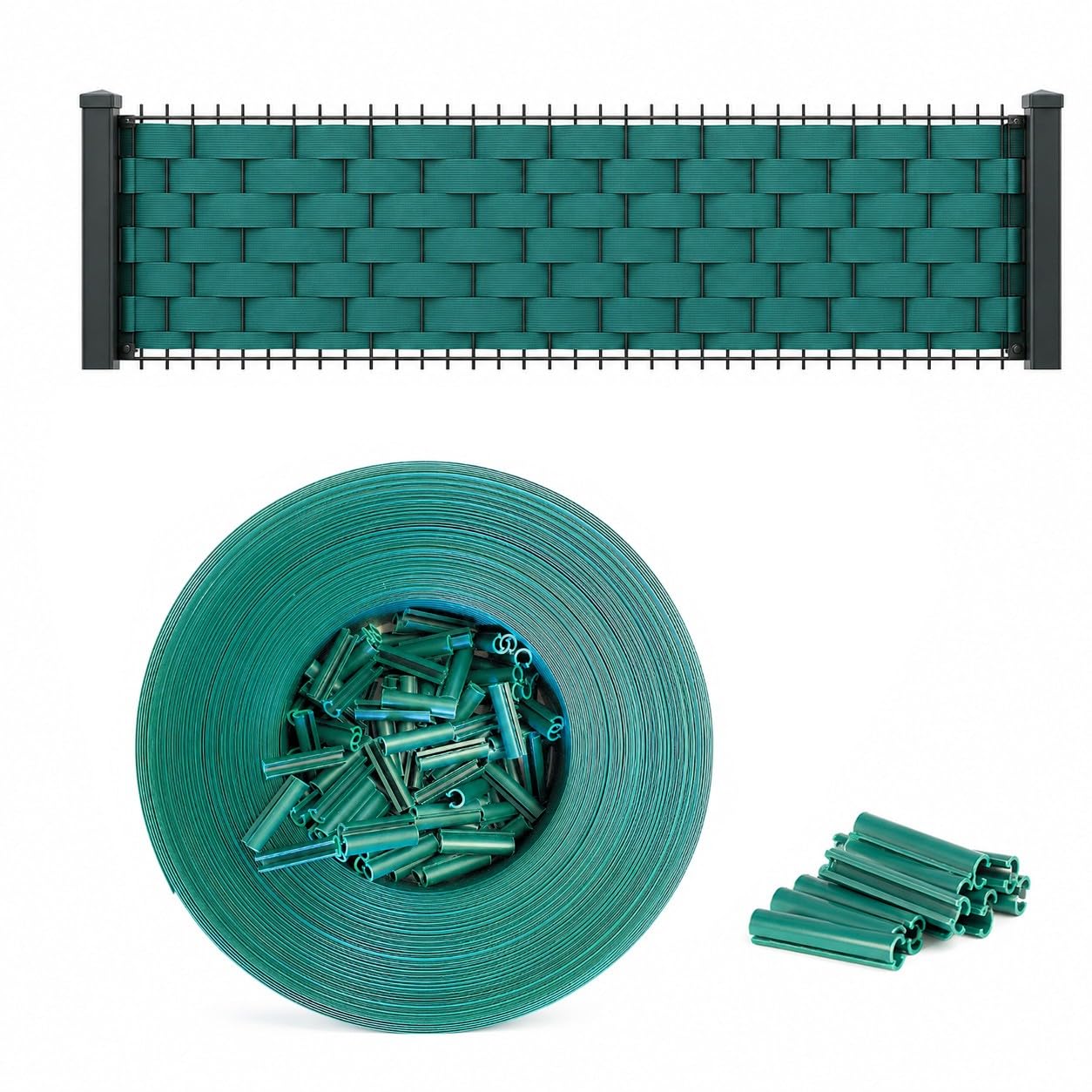 Rouleau brise-vue PVC pour jardin et balcon afin de bloquer le vis-à-vis