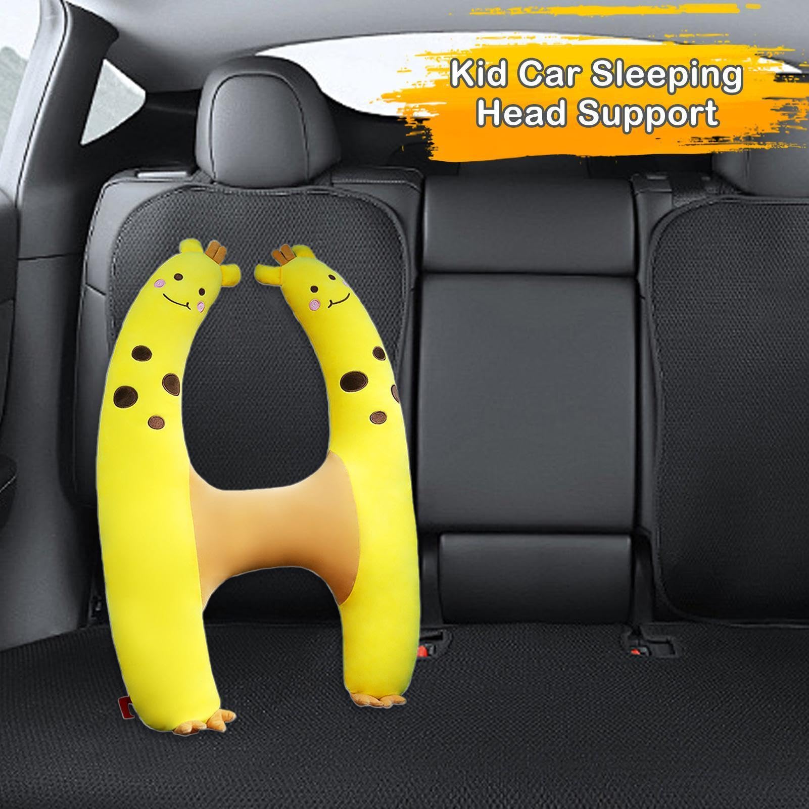 Appui-Tête Enfant Pour Siège Auto Voiture Forme En H Douce Et Confortable