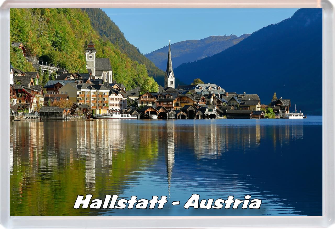 Hallstatt - Austria - 96 x 67mm Jumbo Fridge Magnet/Magnets BBSFHM704
