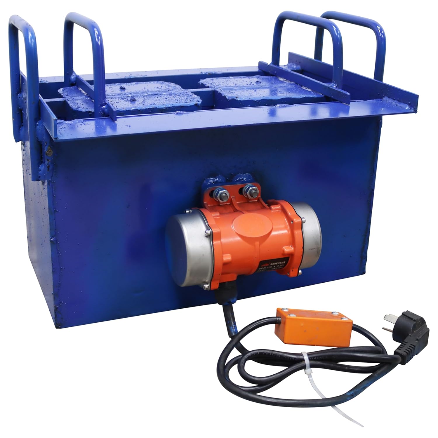 TECHTONGDA Portable Hollow Brick Making Machine Hollow Block Press Square Hole 390 * 190 * 190mm/15.3 * 7.4 * 7.4 Inch 220V