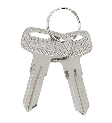 2PCS ATV Blank Key 4010278 Compatible with Polaris 20/21/67/68 Series