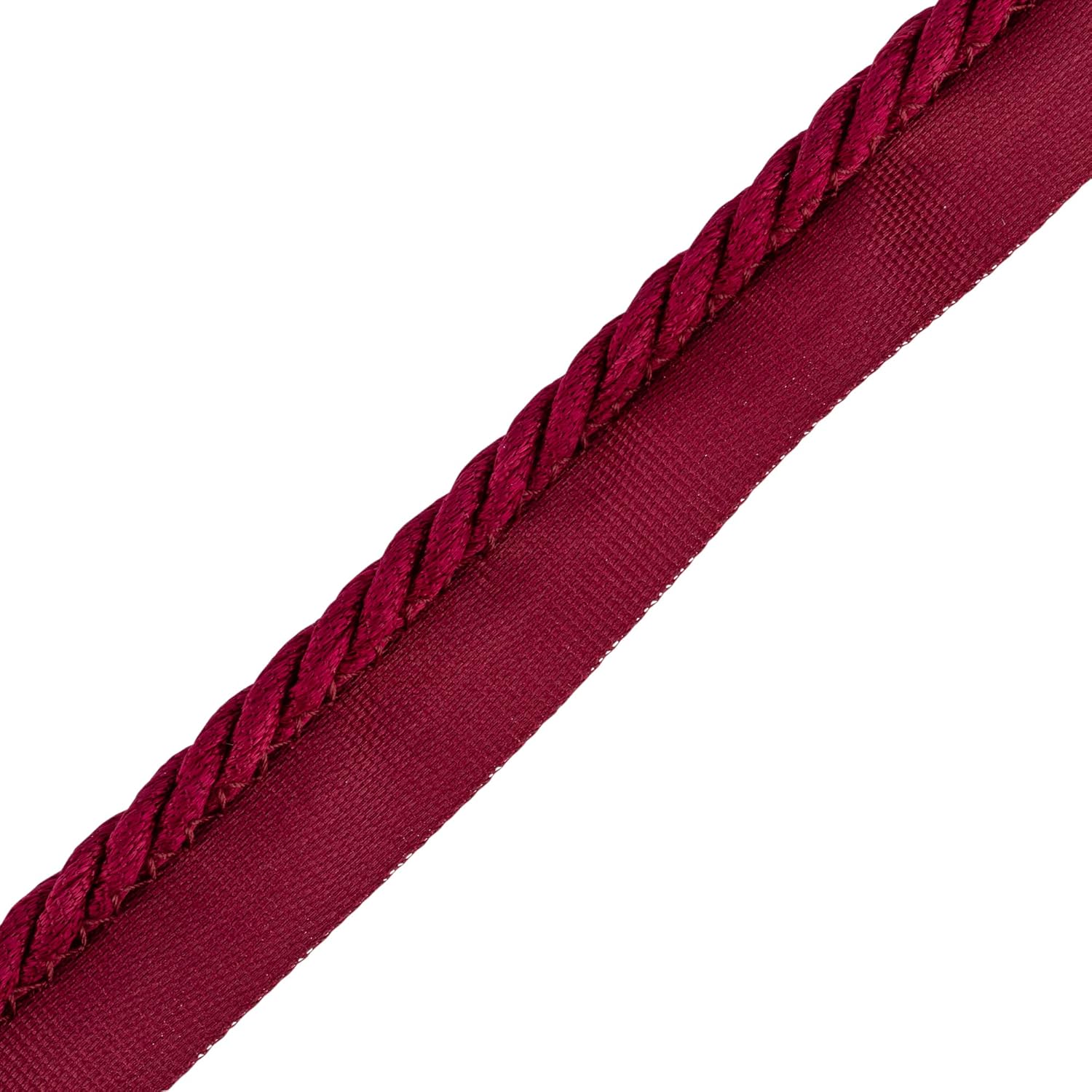 Flange Cord 19mm Cotton Piping Cord for Sewing, Cushions, Upholstery