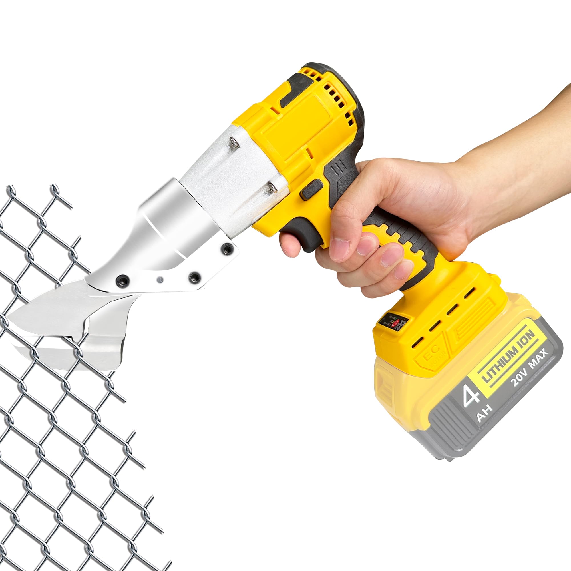 Metal Shears Compatible With Dewalt 20V Max Battery(No Battery) Cordless Metal Shears