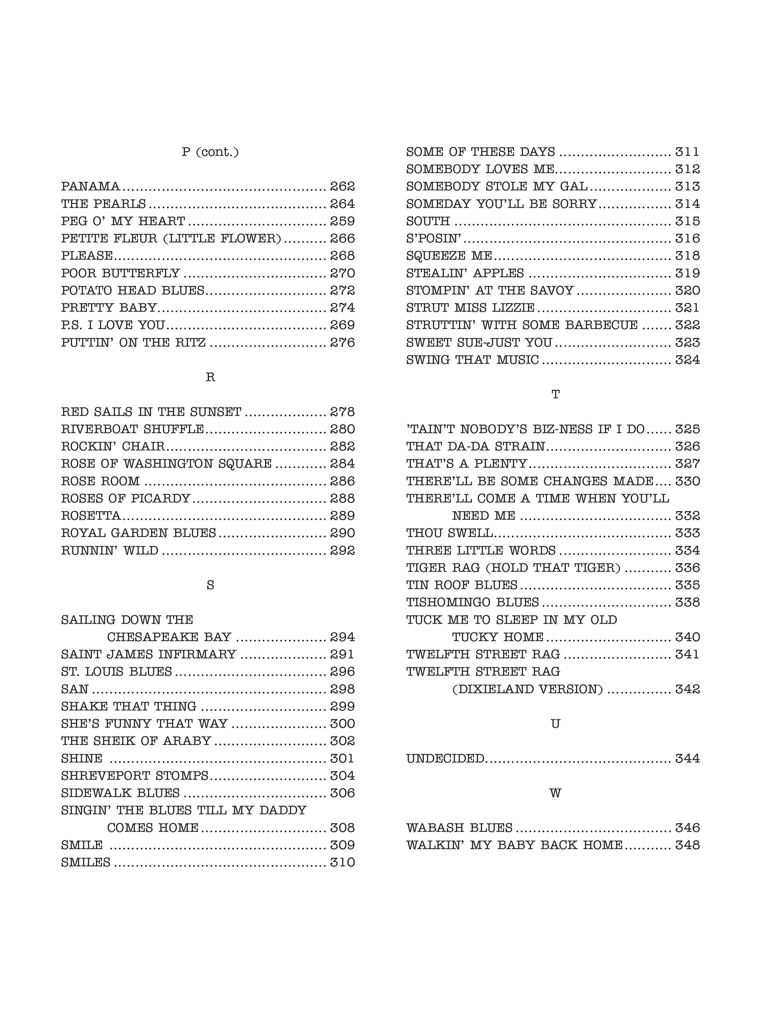 The Real Dixieland Book: B-flat Instruments