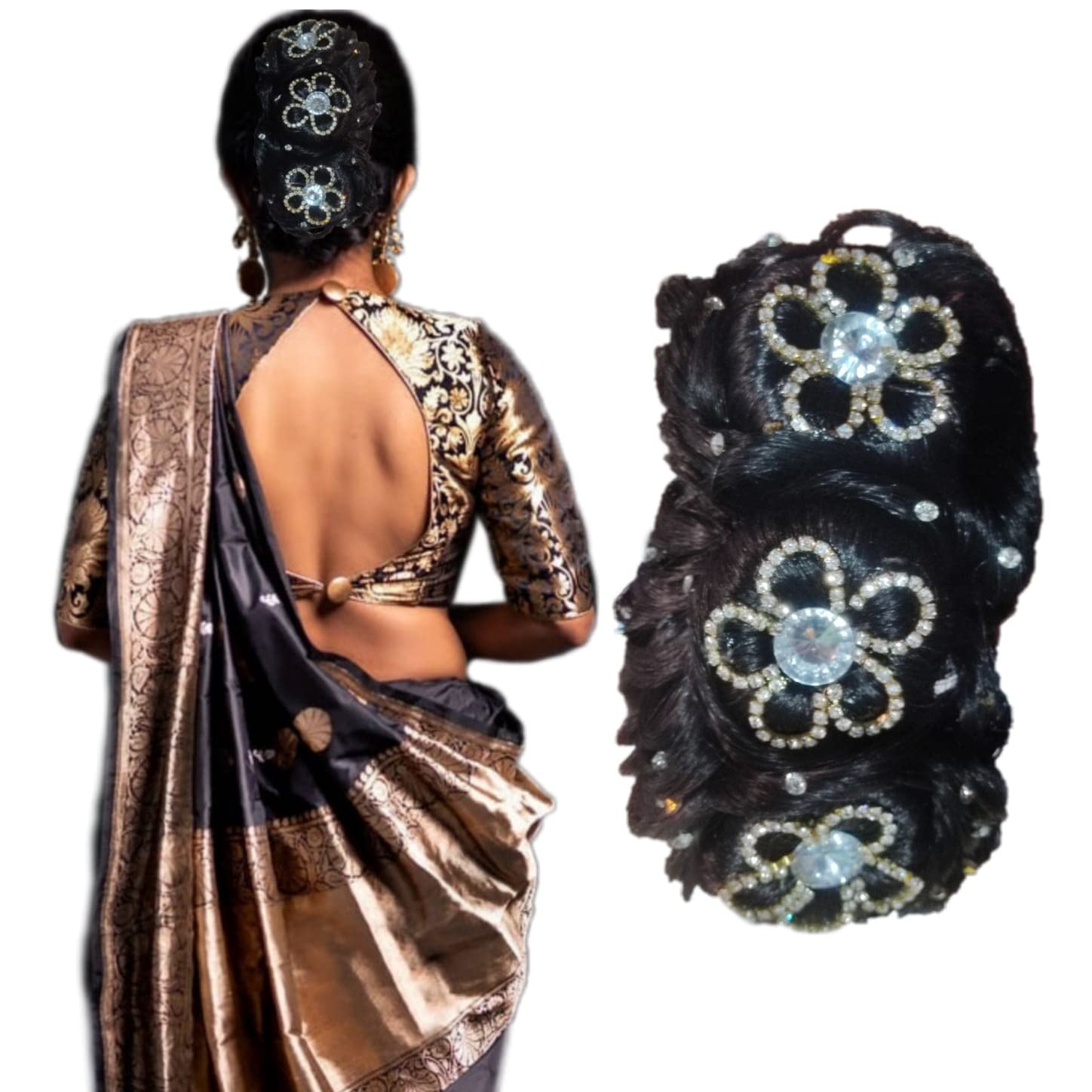 Devsena south indian Juda For Party And Marriage Functions, Juda