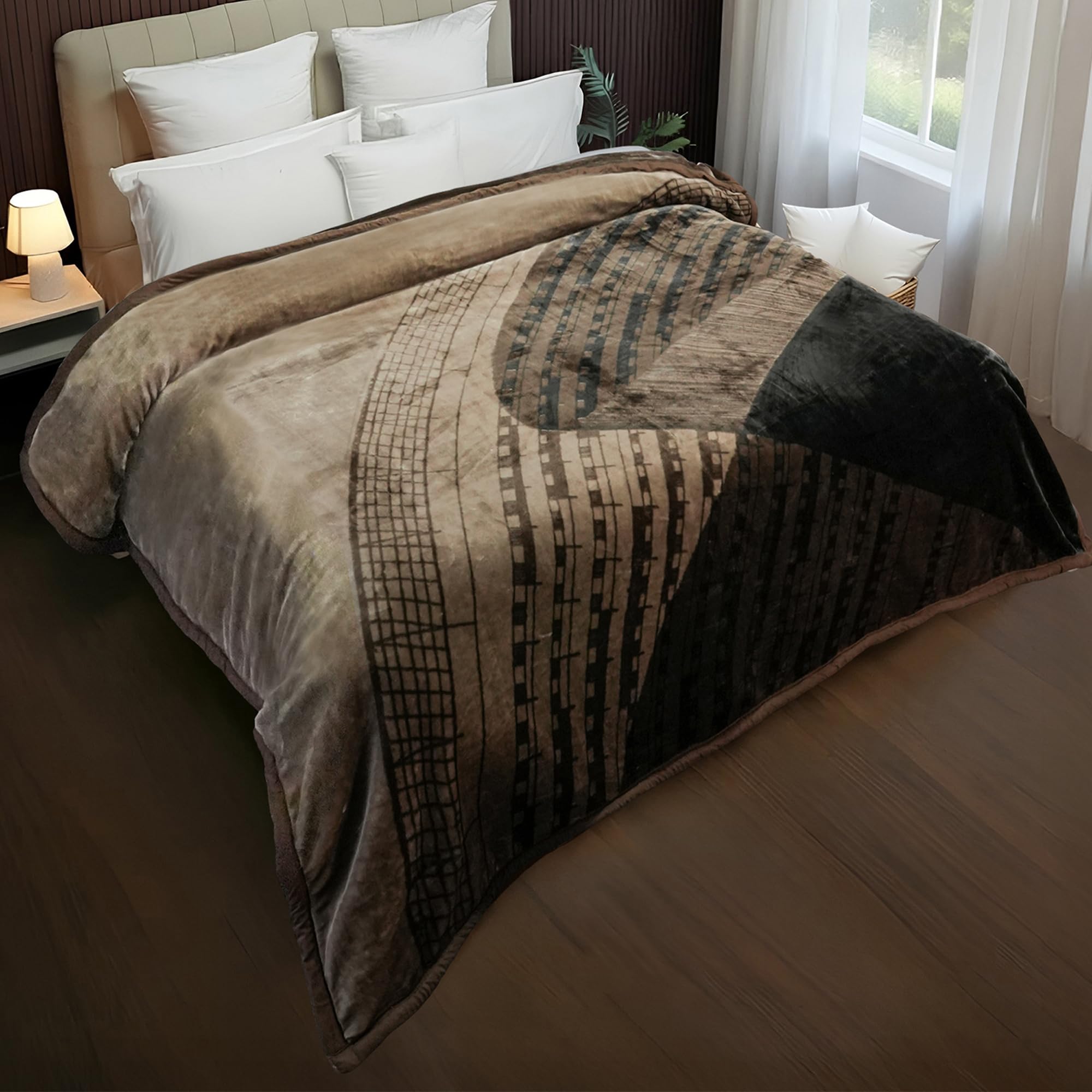 MYTRIDENT Mink Blanket - Super Soft & Cozy Double Bed -2