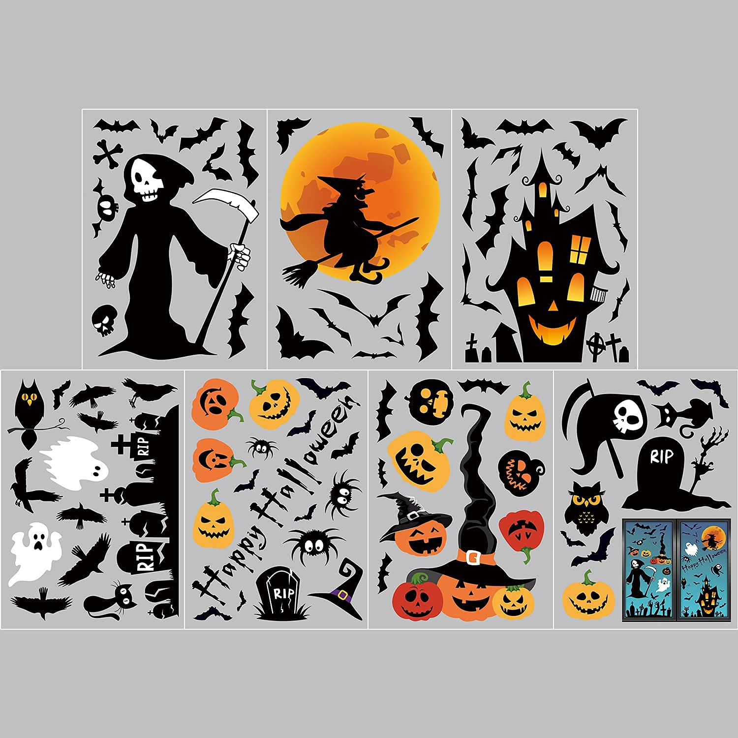 Adesivo Strega Di Halloween Background-wanted - Foto 7