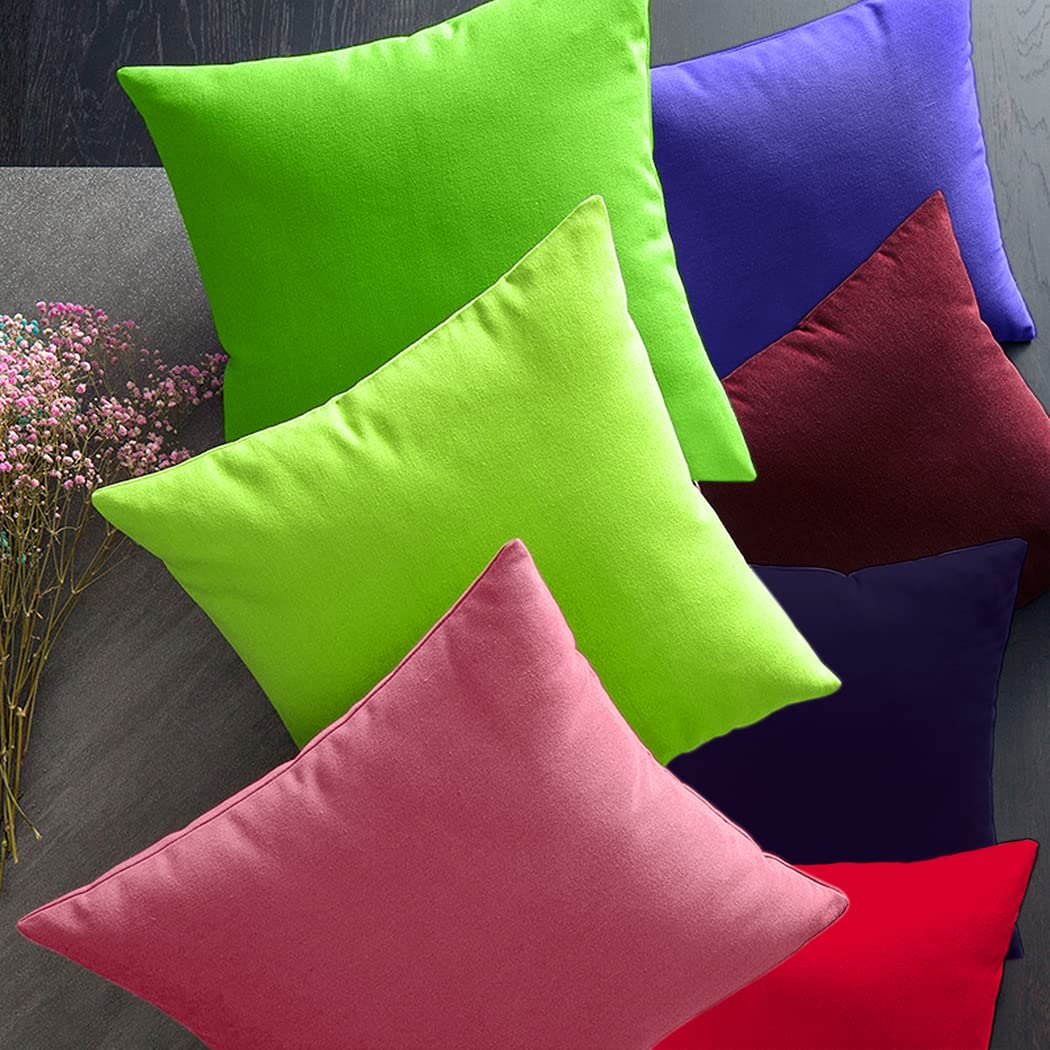 Coddsmz Confezione Da 4 Federe Decorative In 100% Cotone 40 X 40 Cm Quadrate Per C 786613