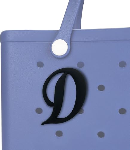 Miniatura 7 de Adornos de bolsa para accesorios de bolsa Bogg, inserción decorativa con letras del alfabeto, adorno de bolsa Bogg para bolsa de playa de goma,