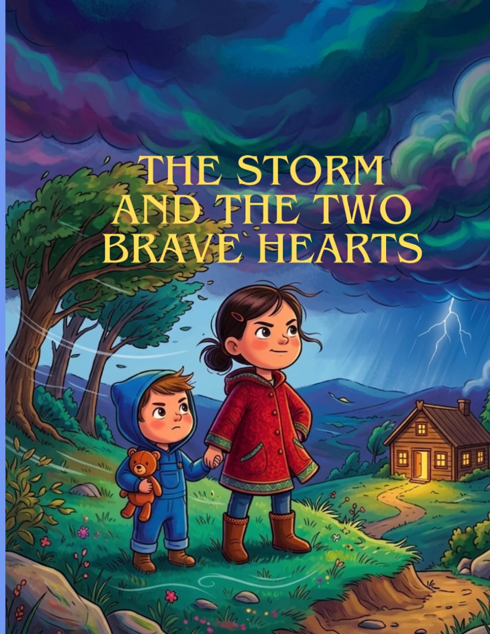 The Storm and the Two Brave Hearts: A Heartwarming Story of Courage, Love, and Helping Others (Brave Kids Moral Stories)