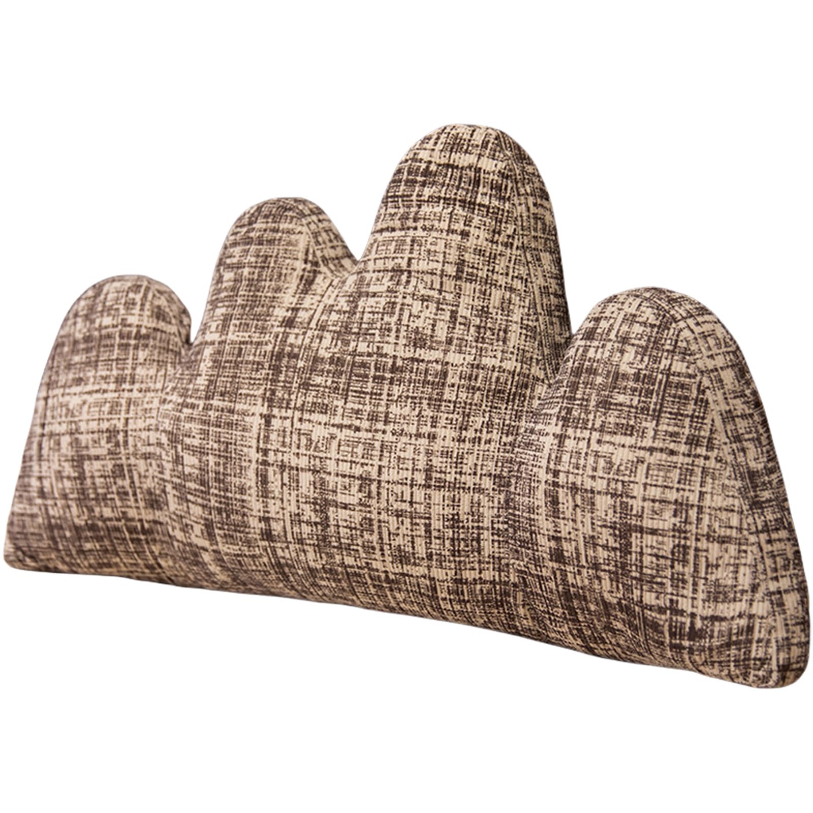 Jazuaiao Backrest Pillow Household Decorative Lumbar Cushions Cotton Filled for Christmas Holiday Backrest