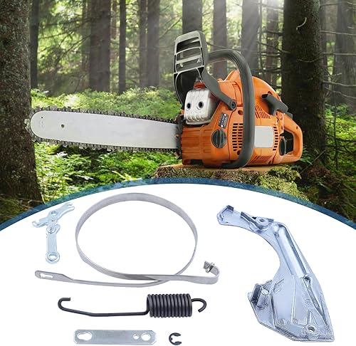 Miniatura 5 de AUMEL Kit de reparación de cubierta de banda de freno de cadena para motosierra Stihl MS390 MS310 MS290 039 029 1127 021 1102, 1125 160 5400