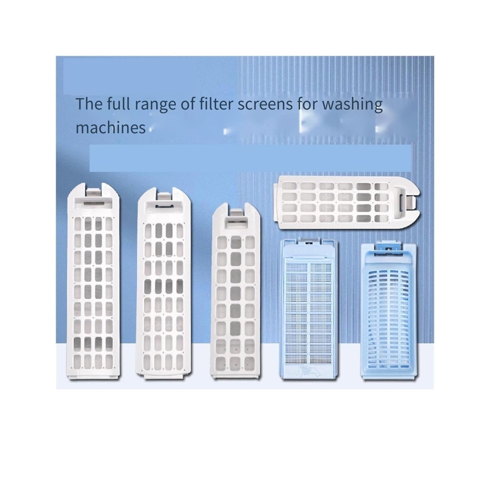 Sostituzione Del Sacchetto Filtro Pelucchi for Lavatrice, Compatibile Con Lavatrice Pulsatrice Haier, Filtro Cattura Peli A Rete for Residui Di Bucato, Parte Di Ricambio(1pcs-NO.79)